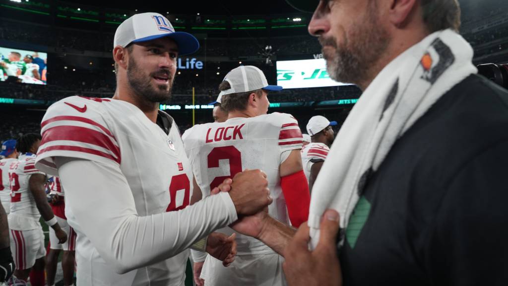 Giants’ Daniel Jones the best QB in New York ‘right now’