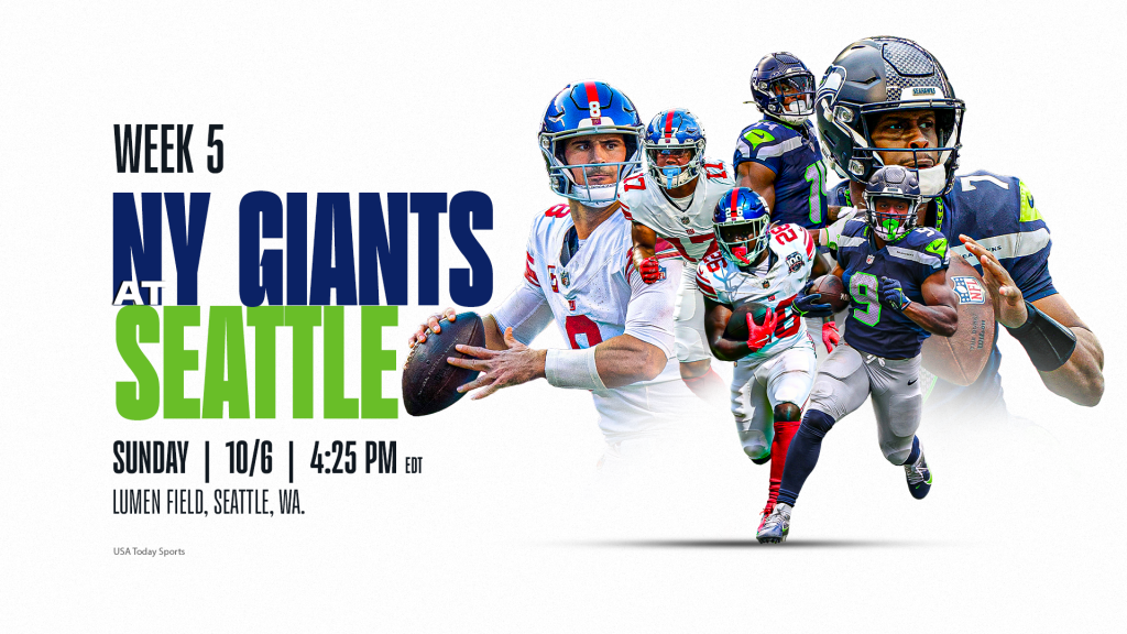 Giants vs. Seahawks: Time, television, radio and streaming schedule