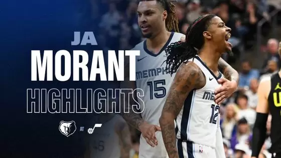 Grizzlies edge Jazz behind Ja Morant’s double-double