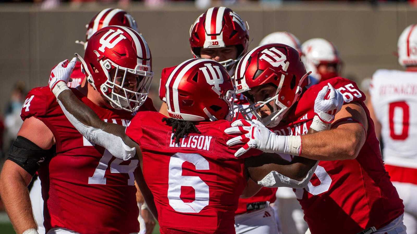 Indiana marches down field for opening-drive TD against Nebraska