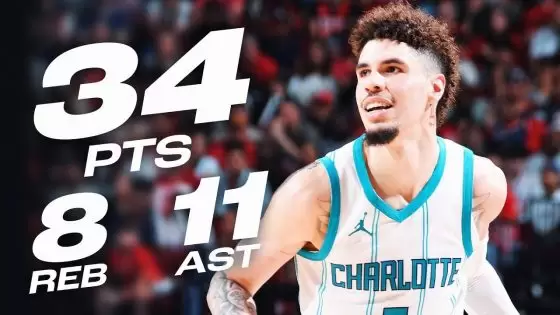 LaMelo Ball flirts with triple-double as Hornets edge Rockets