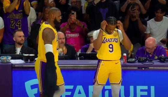 LeBron and Bronny reflect on historic first NBA game together