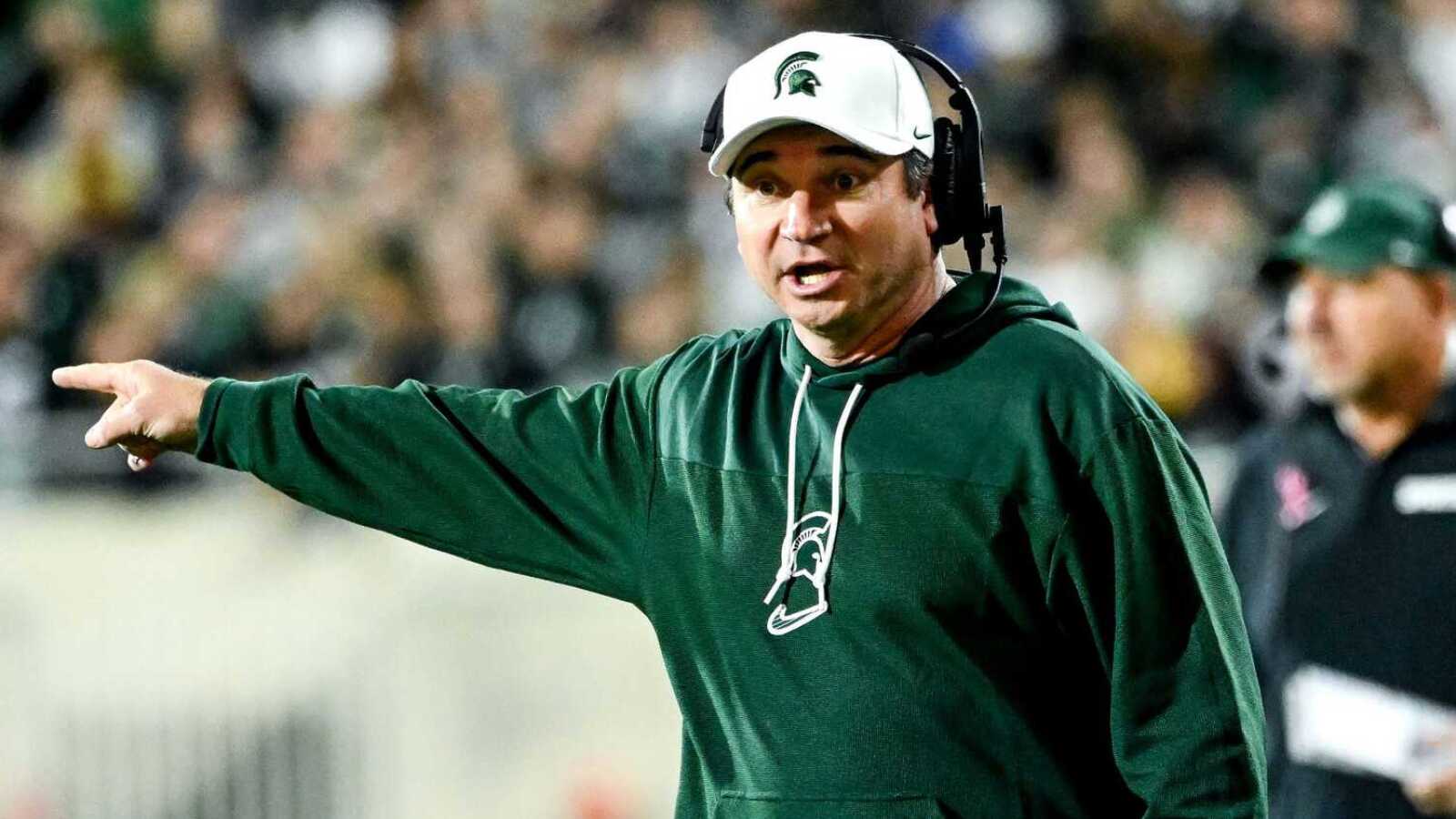 Michigan State HC previews first rivalry game vs. Michigan