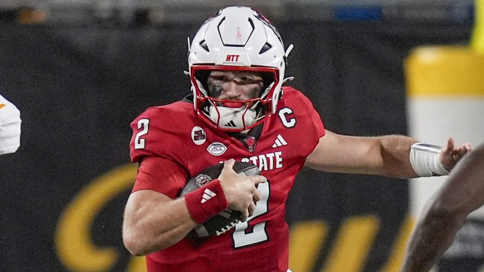 NC State QB Grayson McCall carted off after scary injury