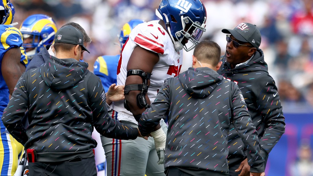 New York Giants’ Andrew Thomas out for season after Lisfranc surgery