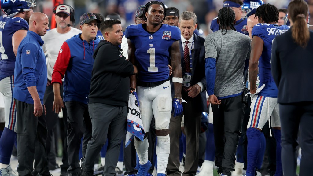New York Giants WR Malik Nabers can’t remember suffering concussion