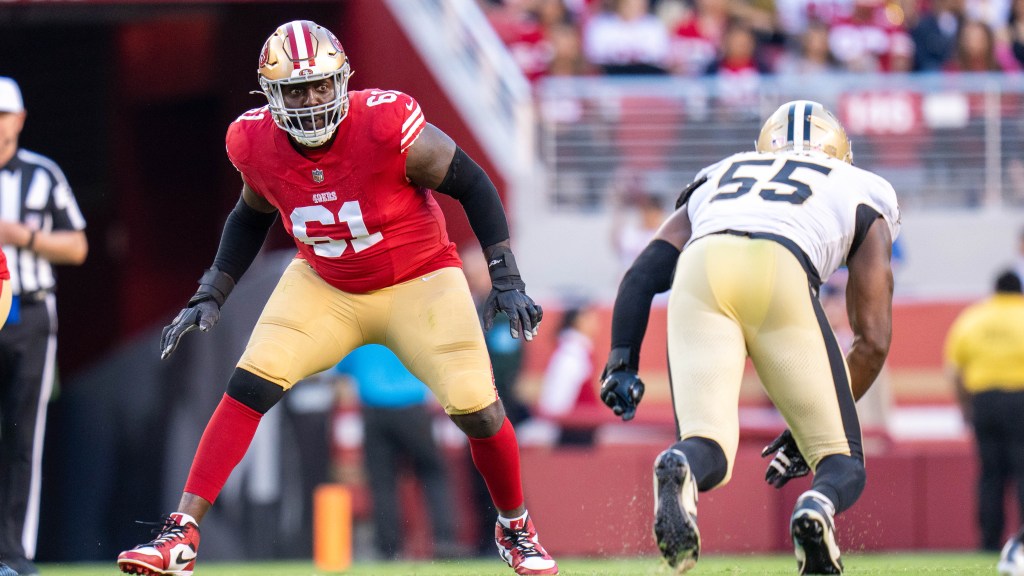 New York Giants signing OL Chris Hubbard off 49ers’ practice squad
