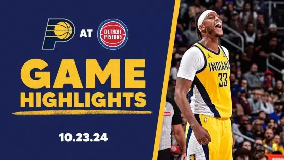 Pacers defeat Pistons to open 2024-25 season