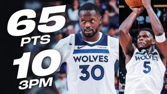 Randle, Edwards combine for 65 points as Timberwolves edge Kings