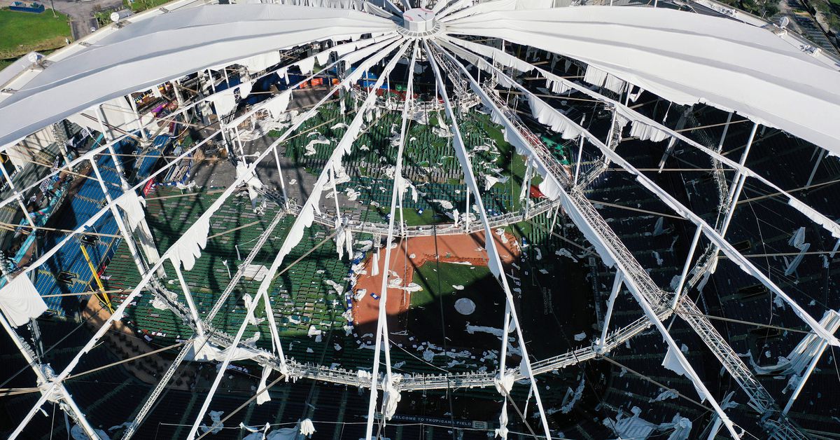 Rays Tank: World Series arrives; new footage inside damaged Tropicana Field