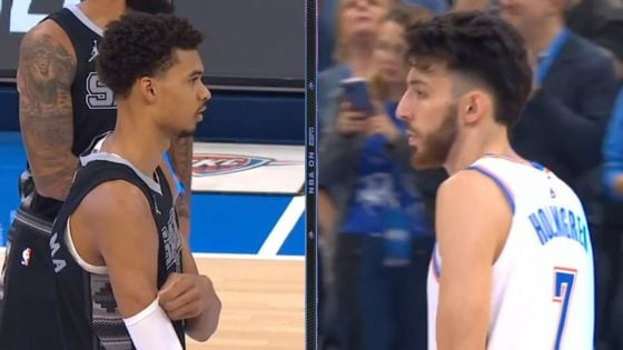 Victor Wembanyama won’t say Chet Holmgren’s name: They don’t like each other