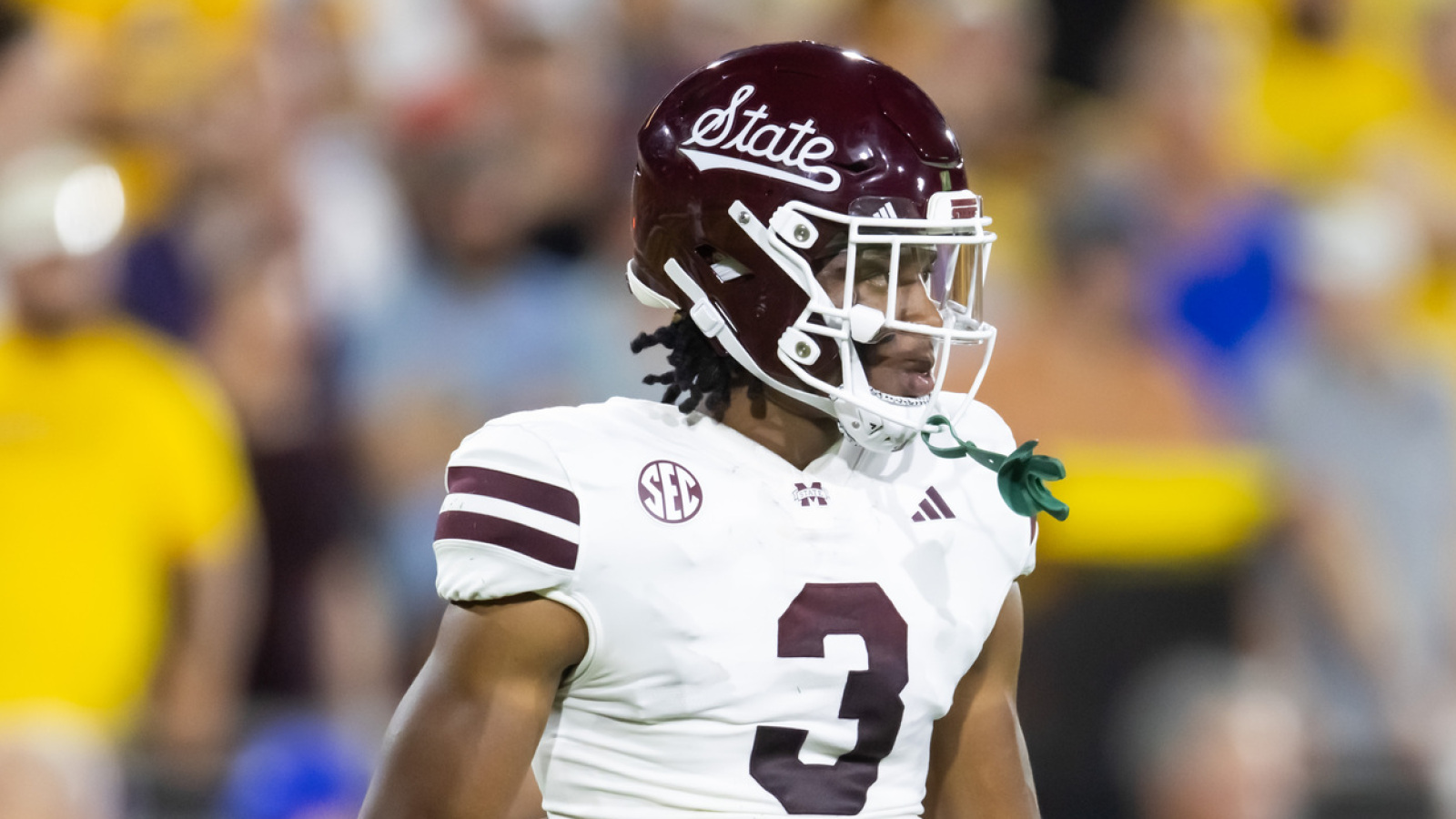 Watch: Mississippi State DB quits on tackle, allows UGA TD