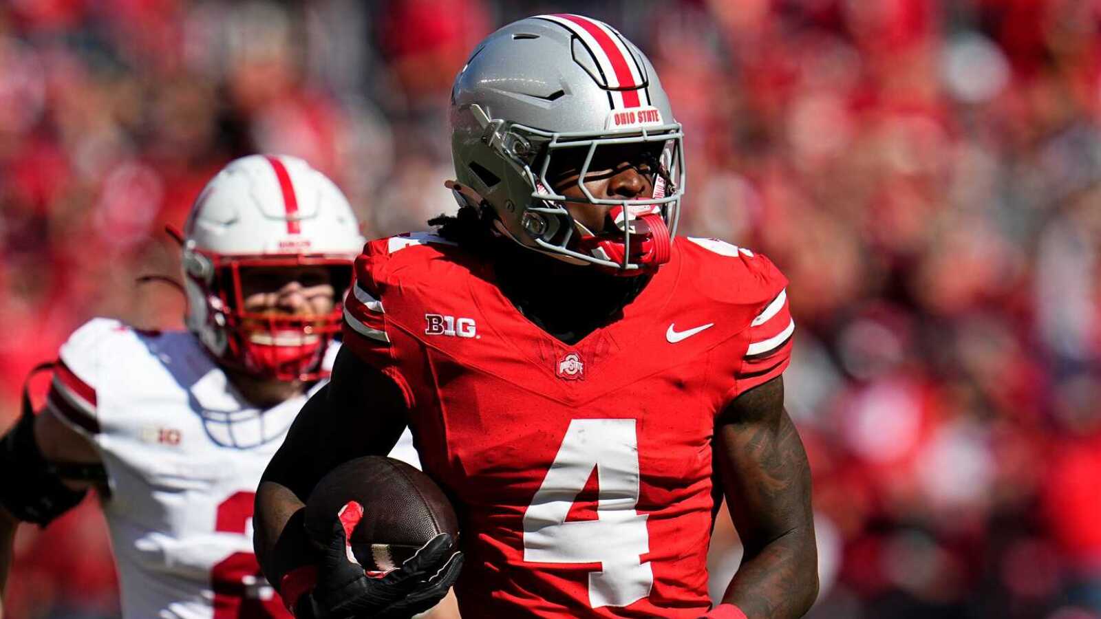 Watch: Ohio State sensation scores 60-yard TD, ties Buckeyes record