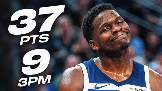 Anthony Edwards drops 37 points as Timberwolves route Trail Blazers