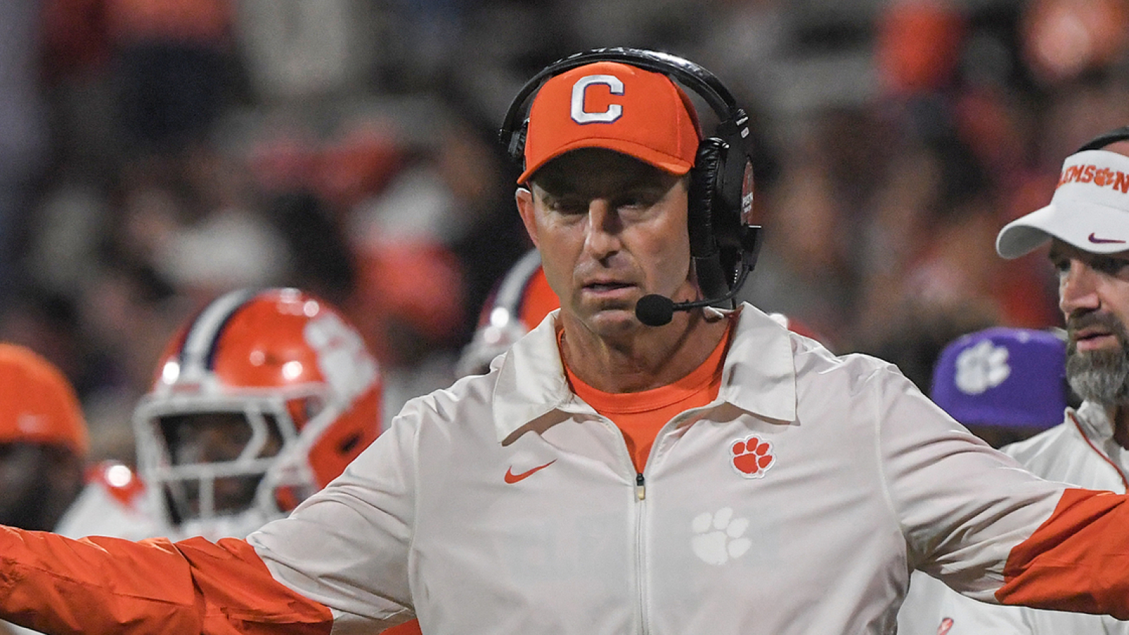 Clemson HC Dabo Swinney jokes about voting mishap on Election Day