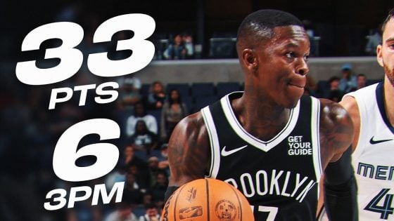 Dennis Schroder erupts for 33 points as Nets beat Grizzlies