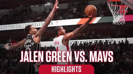 Jalen Green leads Rockets past Mavericks in tight victory