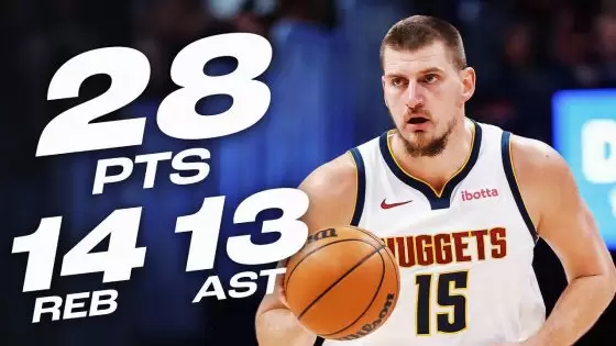 Nikola Jokic records triple-double as Nuggets edge Raptors