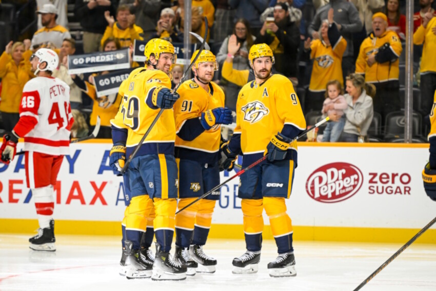 Pittsburgh Penguins And Nashville Predators