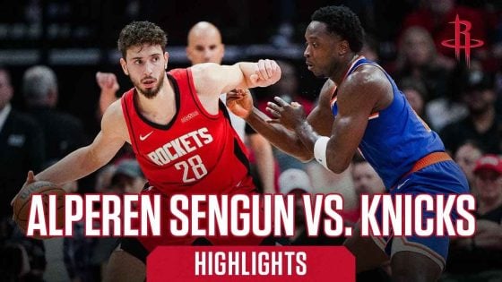 Sengun records double-double as Rockets beat Knicks