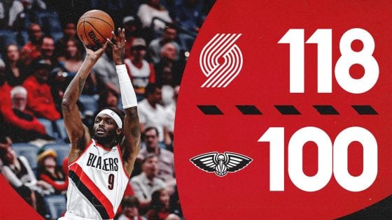 Trail Blazers overwhelm Pelicans for convincing win