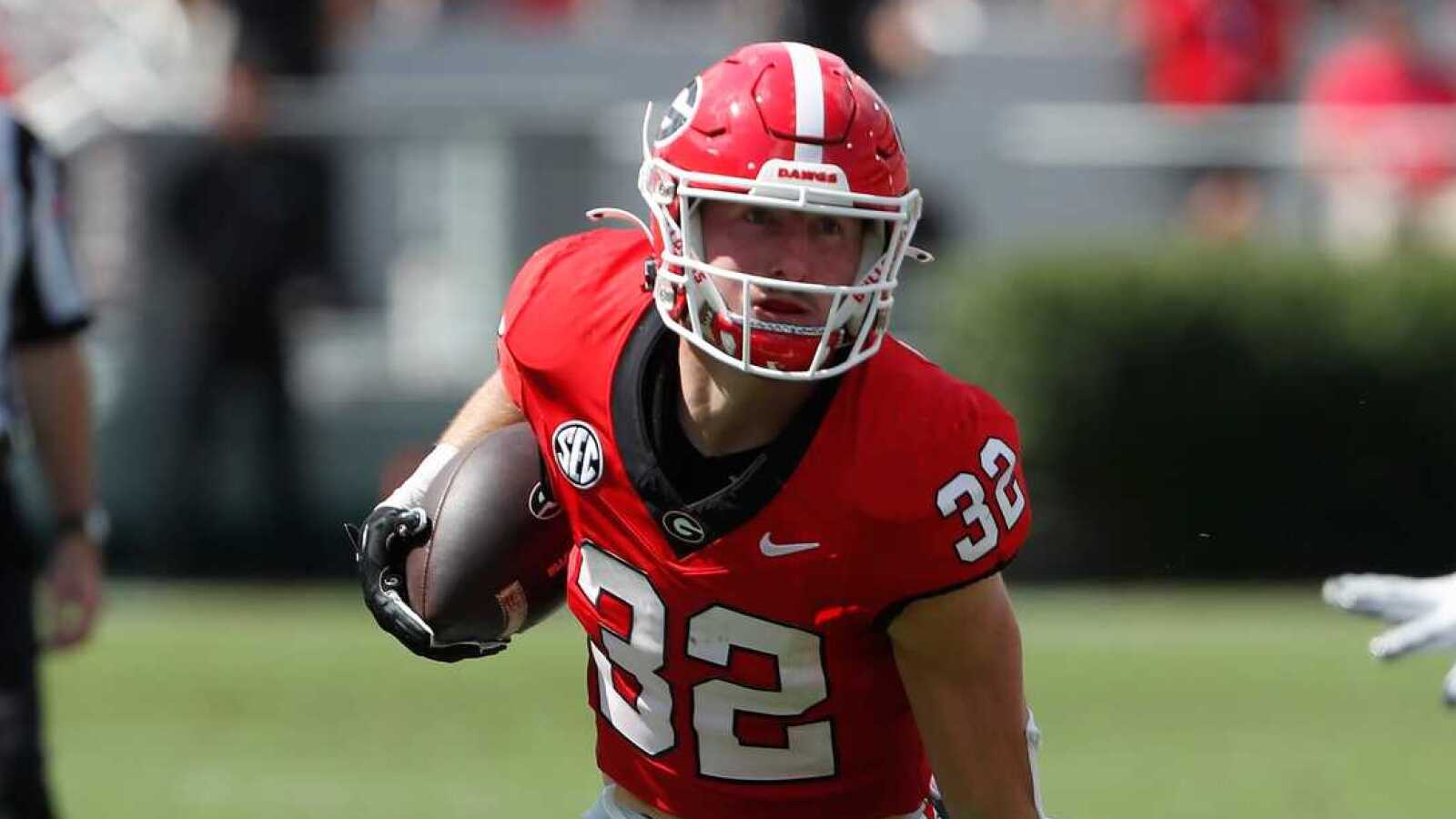Watch: Florida's flubbed FG hold turns into TD for Georgia