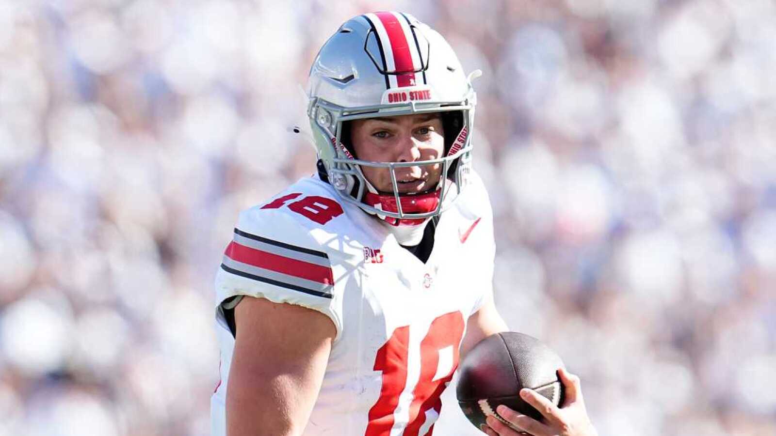 Watch: Ohio State, Penn State trade brutal first-half red-zone turnovers