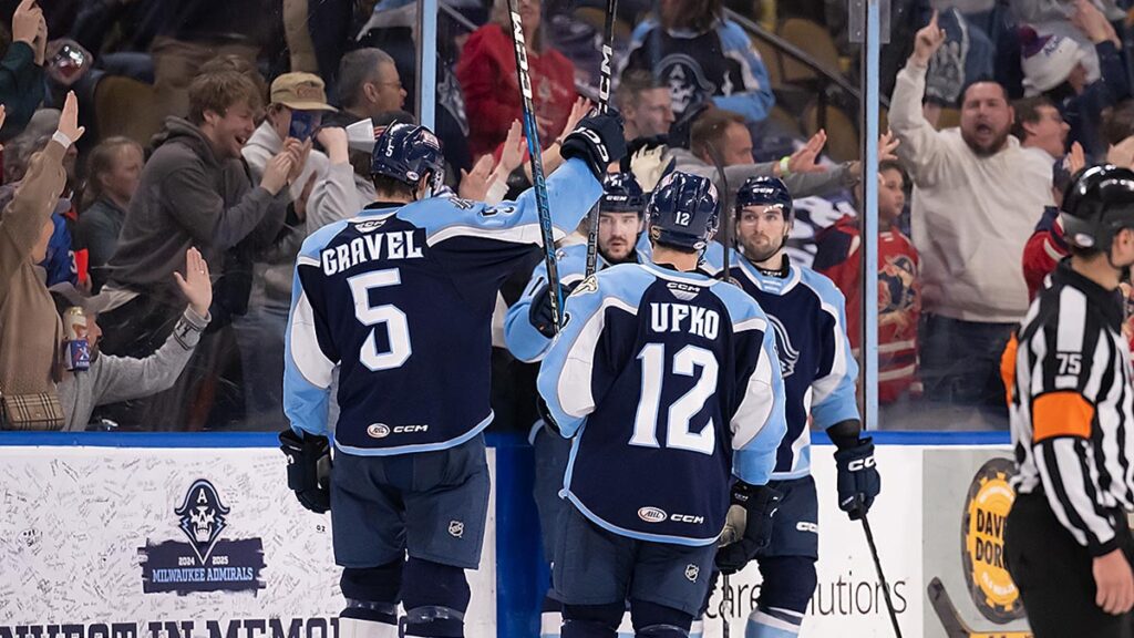 Admirals, Predators set each other up for success