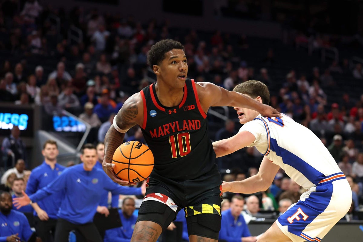 Angel Reese supports brother Julian at Maryland’s Sweet 16 game vs. Florida