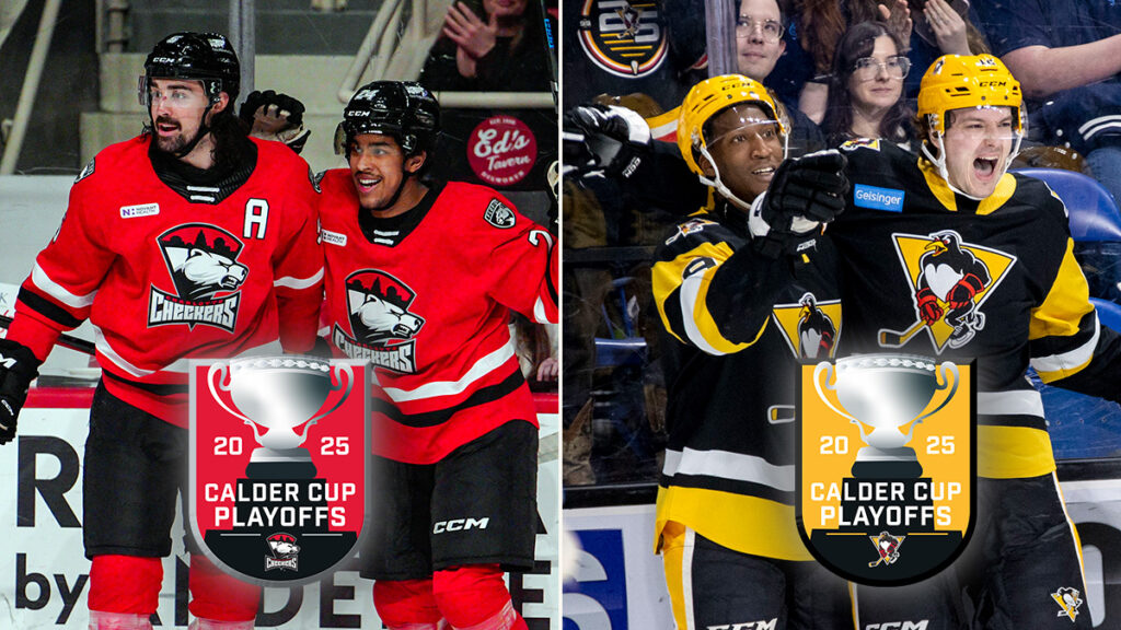 Checkers, Penguins punch postseason tickets