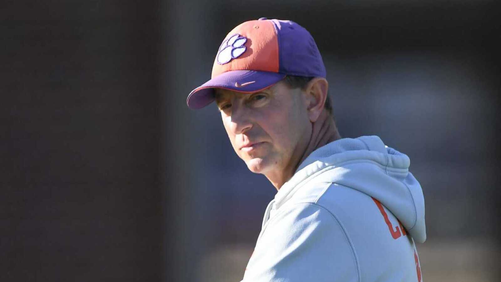 Clemson HC Swinney gives blunt answer regarding spring games