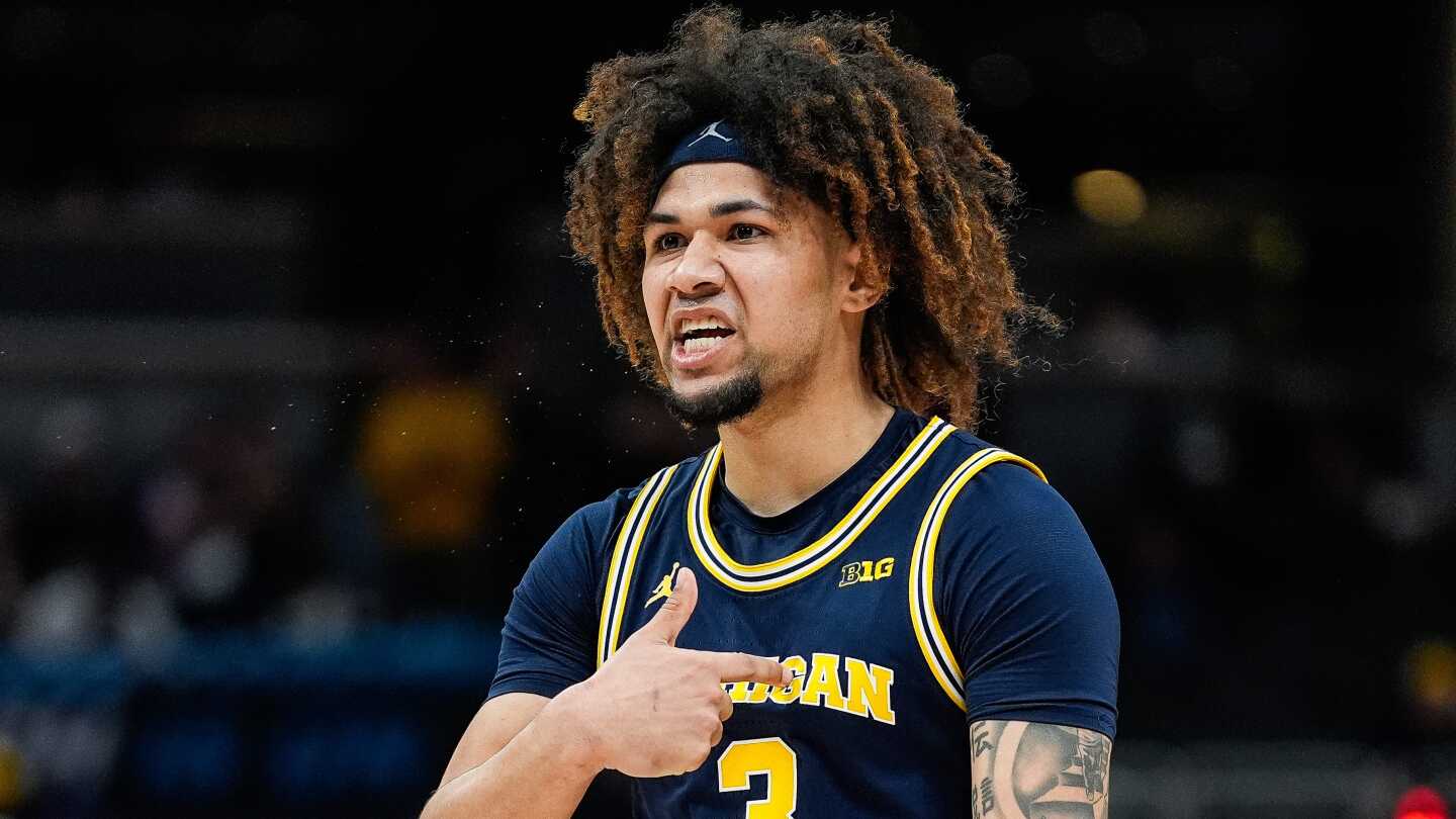 Donaldson’s court-length drive sends No. 22 Michigan past No. 11 Maryland 81-80 in Big Ten tourney