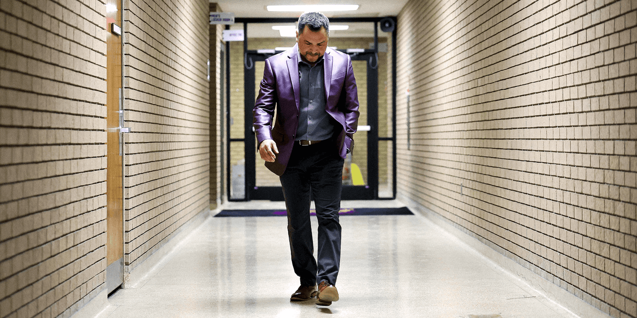 Federal cuts cost a coach his job. He and his team are still trying to go out as winners