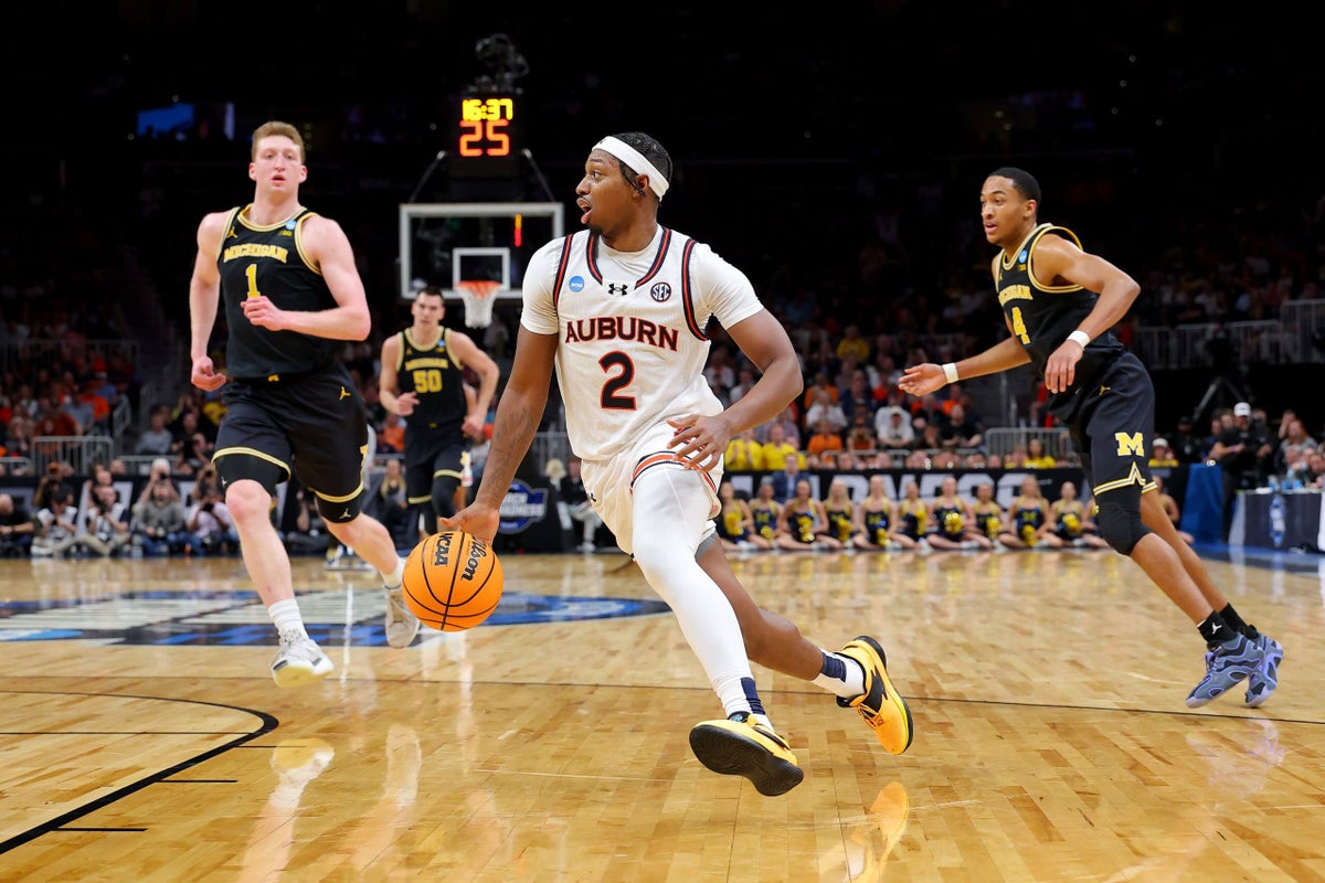 How Auburn rode a second-half wave to put away Michigan, earn spot in Elite Eight