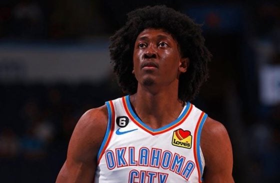 Jalen Williams sidelined with hip strain
