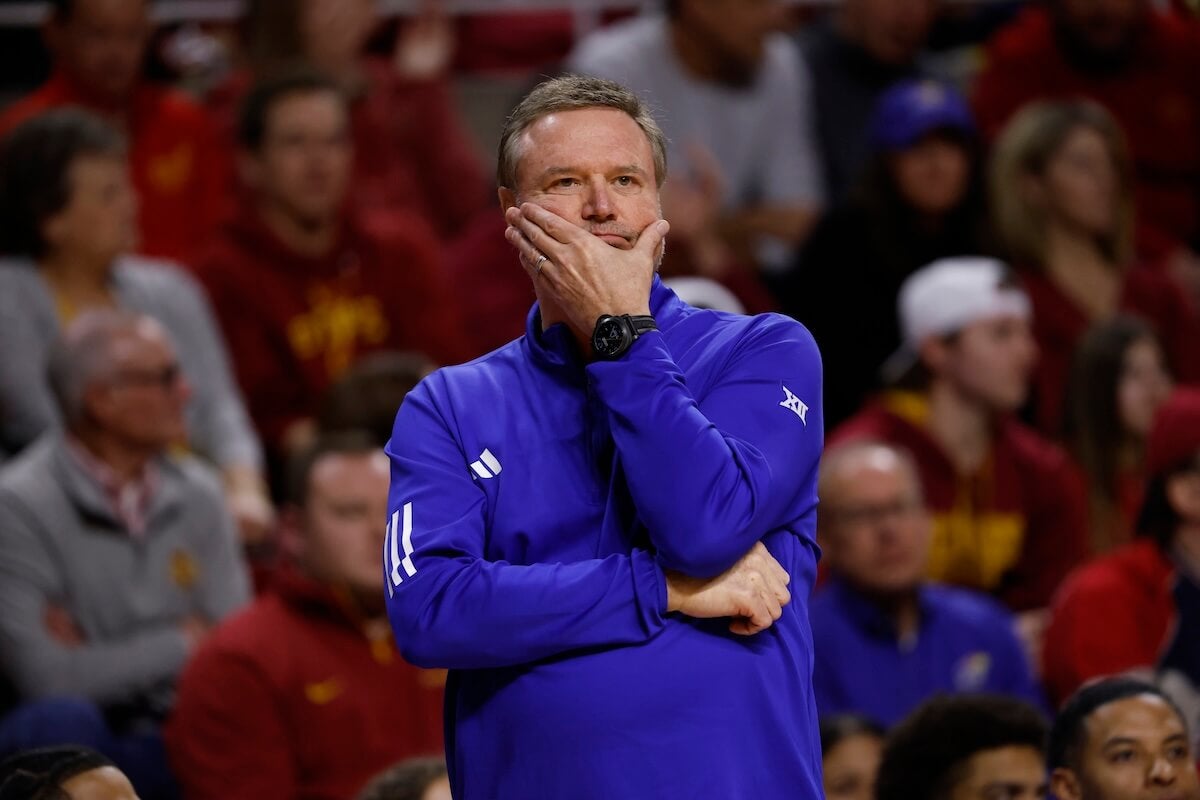 Kansas loses to BYU by 34, tying largest margin of defeat in 22 years under coach Bill Self
