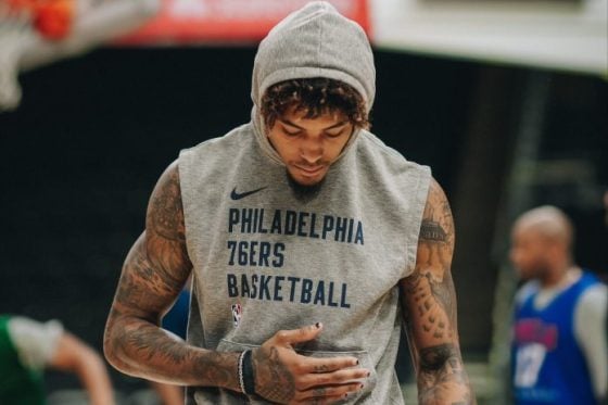 Kelly Oubre excels for Sixers, but illness sidelines him