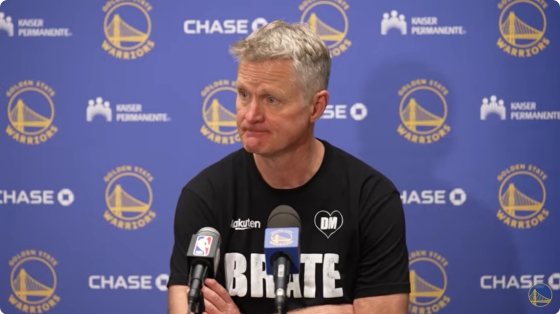 Kerr praises Kuminga’s impact in small-ball lineup