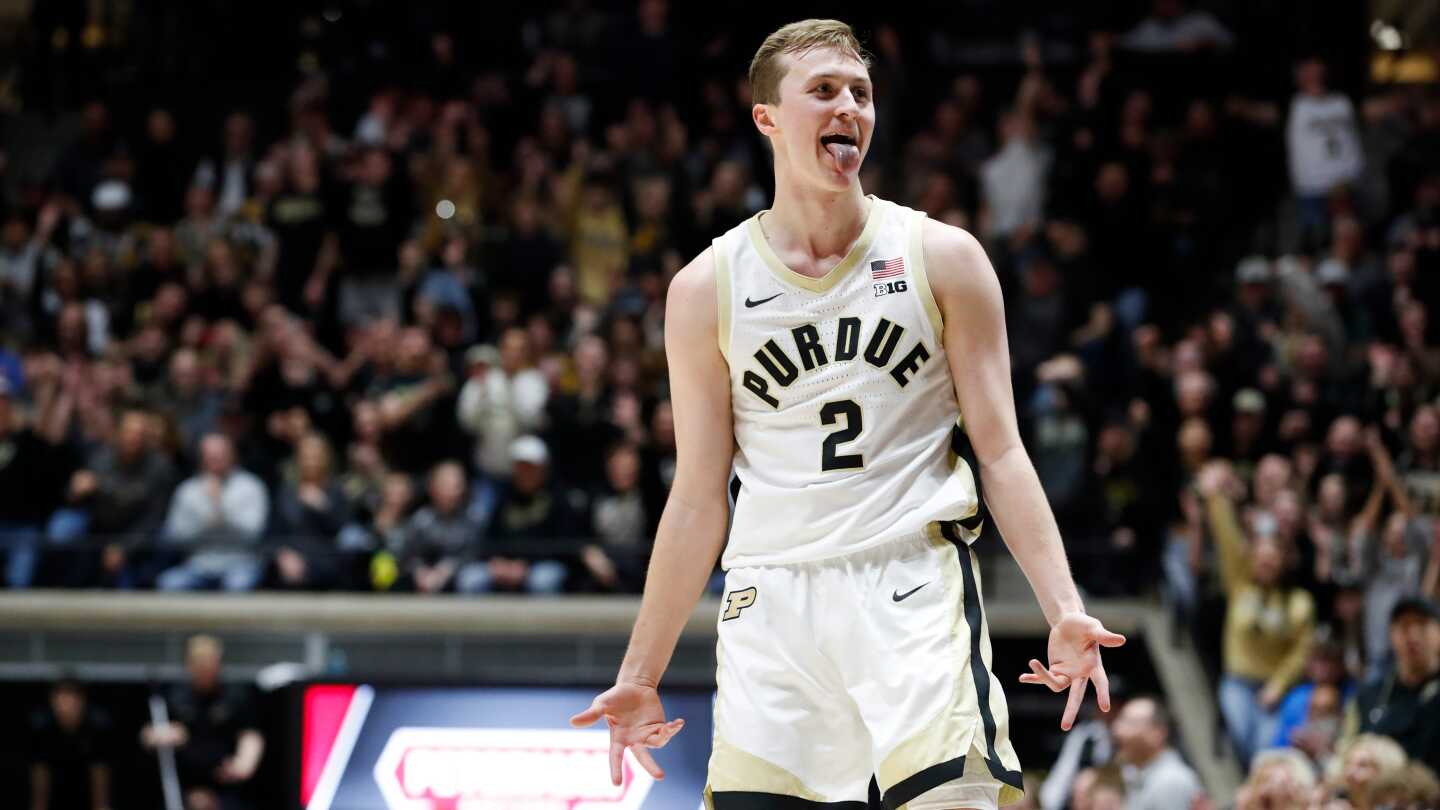 Loyer and Smith lead No. 18 Purdue to 100-71 victory over Rutgers