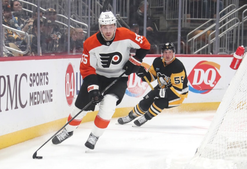 Philadelphia Flyers and Boston Bruins
