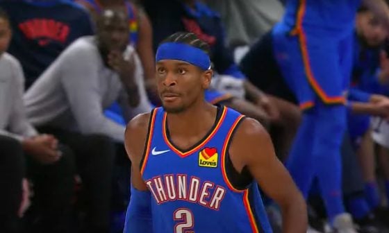 Shai Gilgeous-Alexander calls Thunder’s win over Celtics “huge”