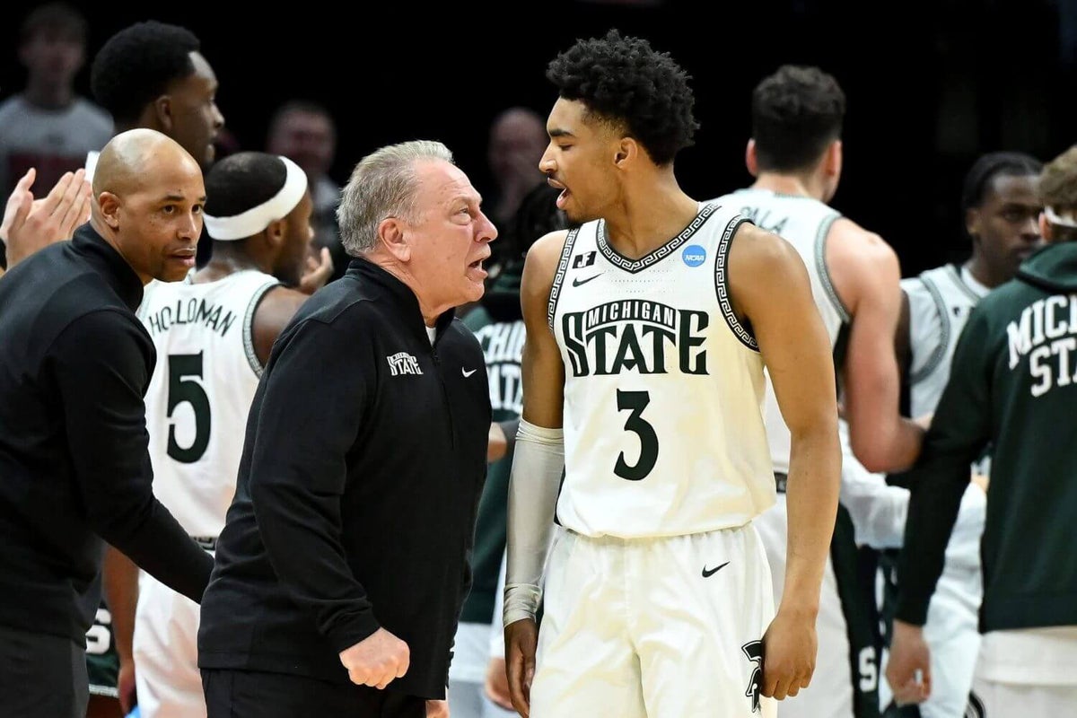 Tom Izzo reaches Sweet 16 for 16th time as Michigan State holds off New Mexico