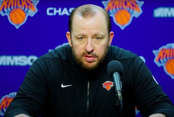 Tom Thibodeau reacts to Knicks’ loss against Spurs