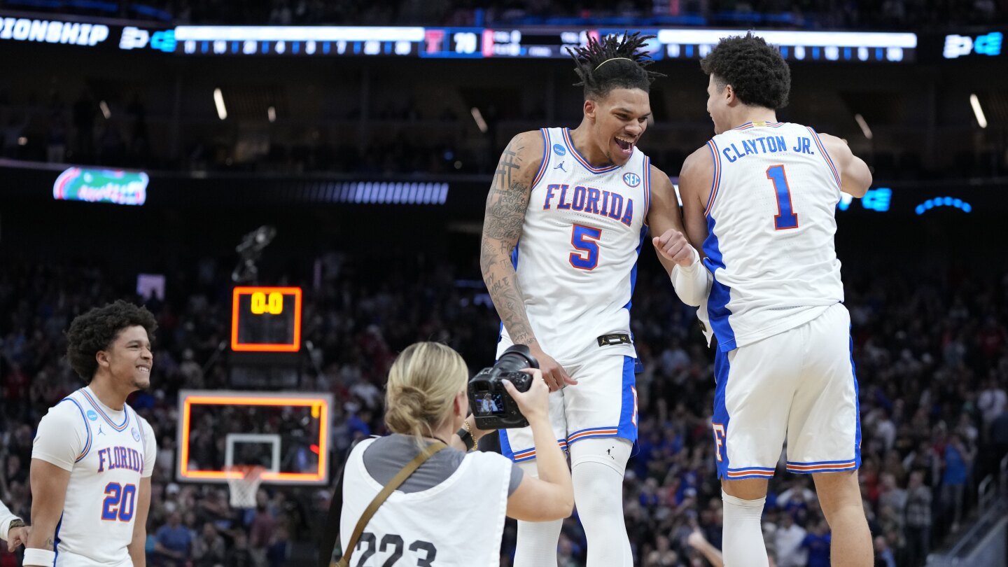 Walter Clayton Jr. rallies Florida into Final Four with 84-79 March Madness win over Texas Tech
