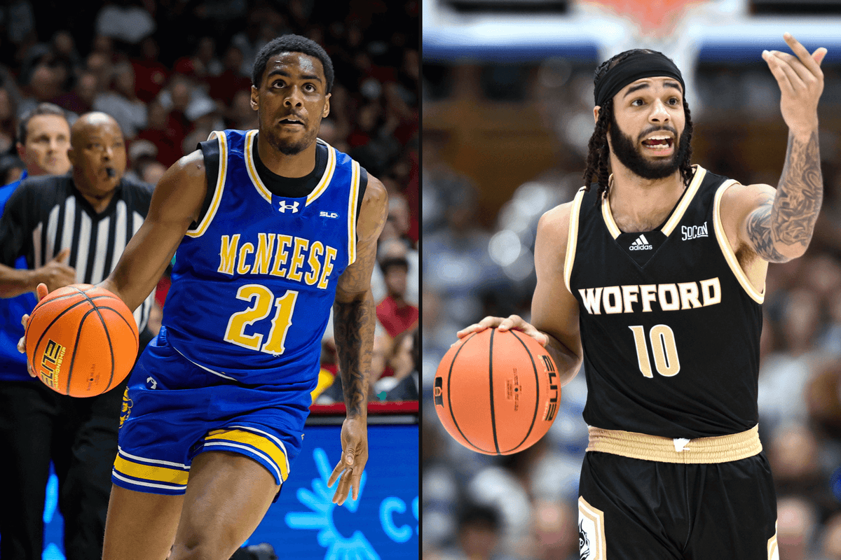 Where are all the schools in the men’s NCAA Tournament located? High Point, McNeese and more