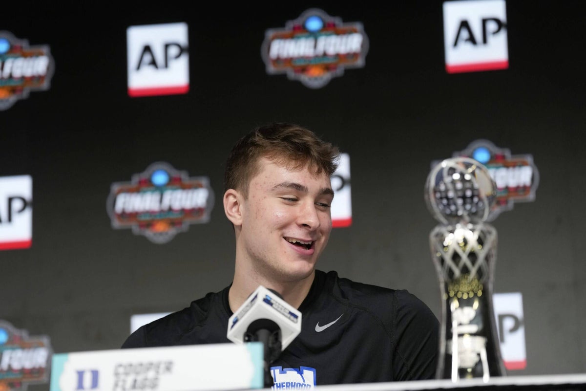 Duke’s Cooper Flagg named AP Player of the Year ahead of his first Final Four