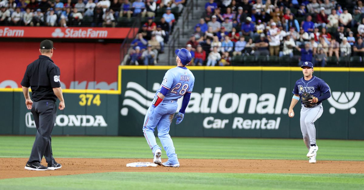 TB 3, TEX 4: Rays rally late, but can’t break the Texas Curse