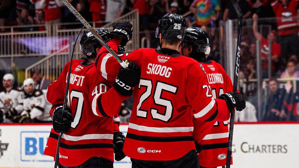 Asplund scores OT winner, Checkers go up 2-0