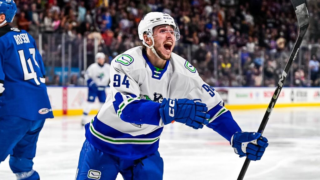 Canucks shut out Eagles, advance to West finals