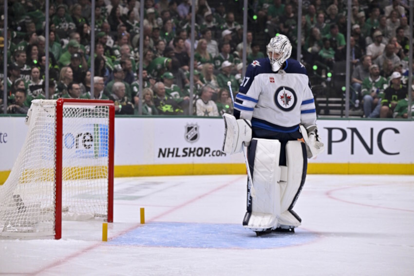 Connor Hellebuyck Needs To Solve His Playoff Road Problems